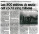 Labrespy, Inauguration des travaux