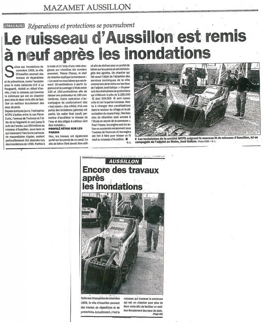 ruisseau d'aussillon remis à neuf