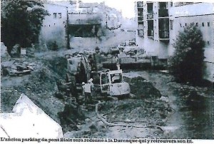 la durenque - chantier du pont biais la durenque - chantier du pont biais