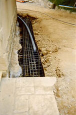 reinforced concrete sill