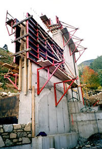 Reinforced concrete works - RTM Ariège