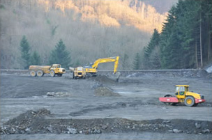 Terrassement - Réaménagement d’un site industriel 