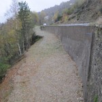 Grosse réparation RN 106 à CASSAGNAS (48) - Confortement aval